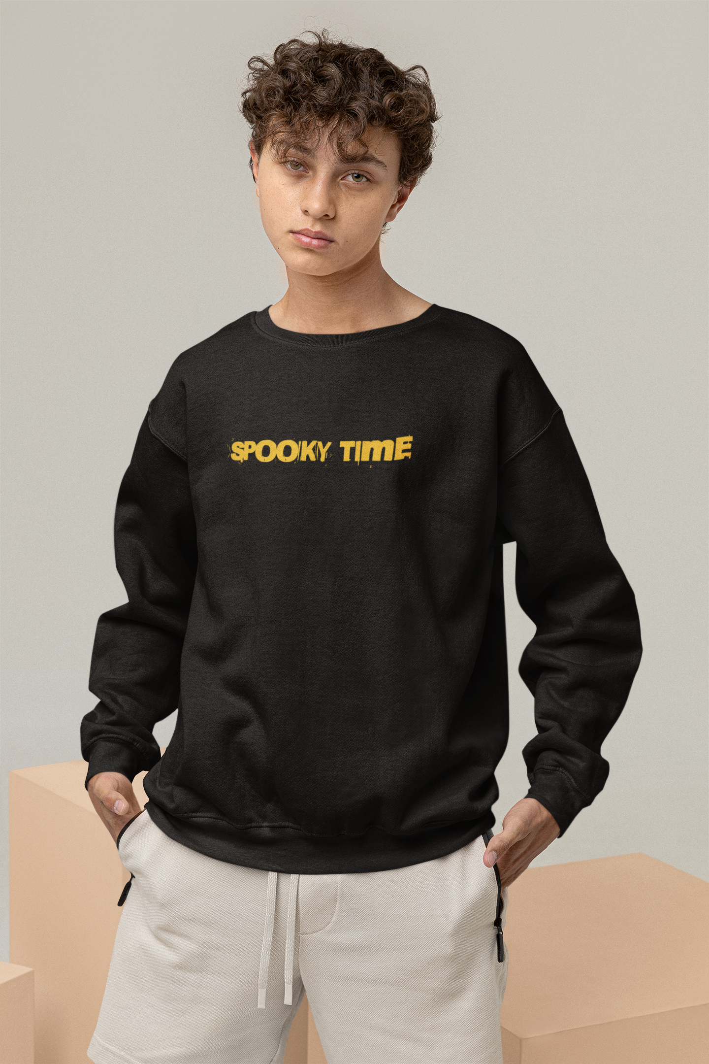 Spooky Time Scarecrow Sweatshirt