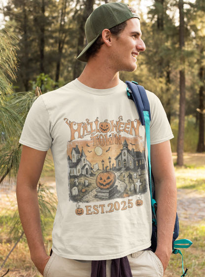 Vintage Halloween Town Graphic Tee