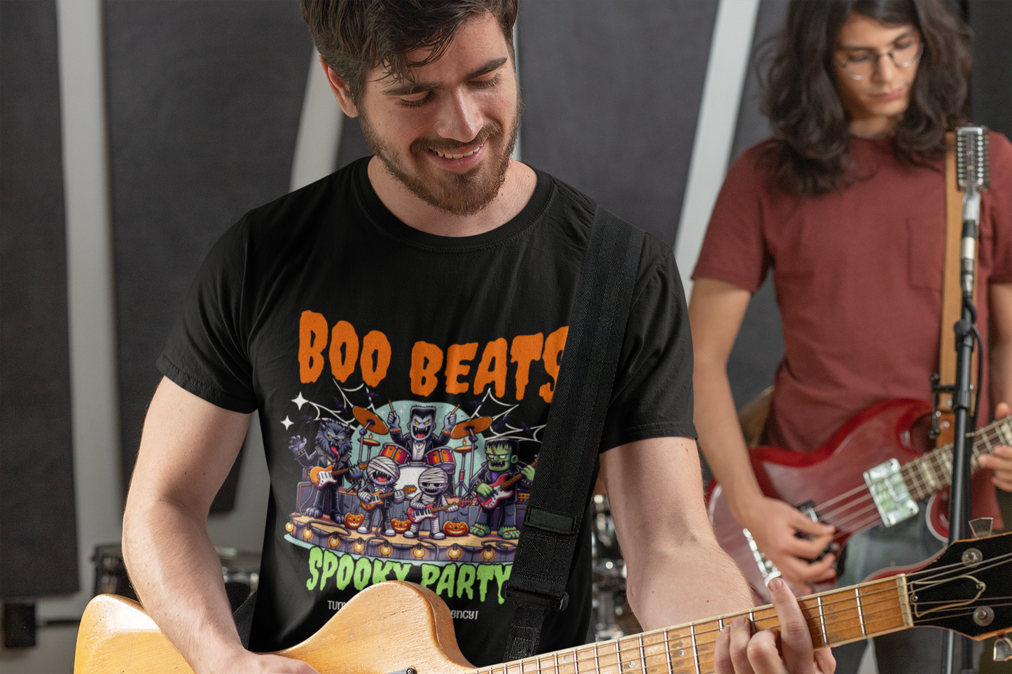 Boo Beats Spooky Party Tee