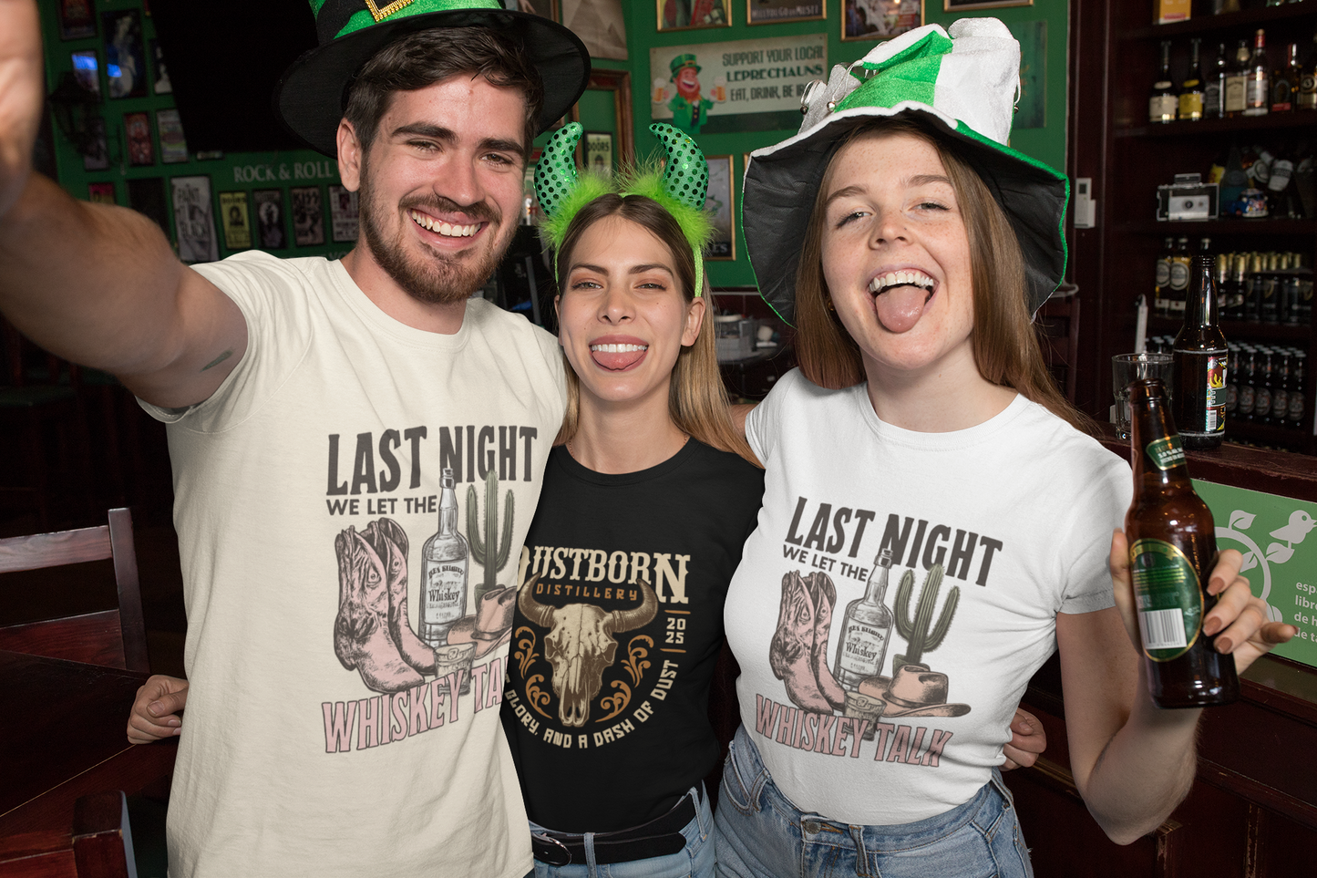 Retro Cowboy Whiskey Graphic Tee