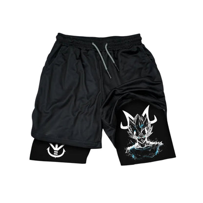 Majin Prince Aura Vegeta Shorts