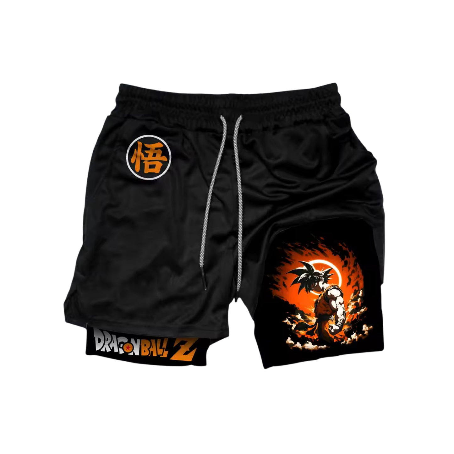 Sunset Power Surge Goku Shorts