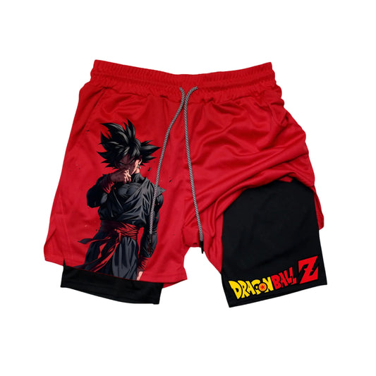 Black Goku Shorts