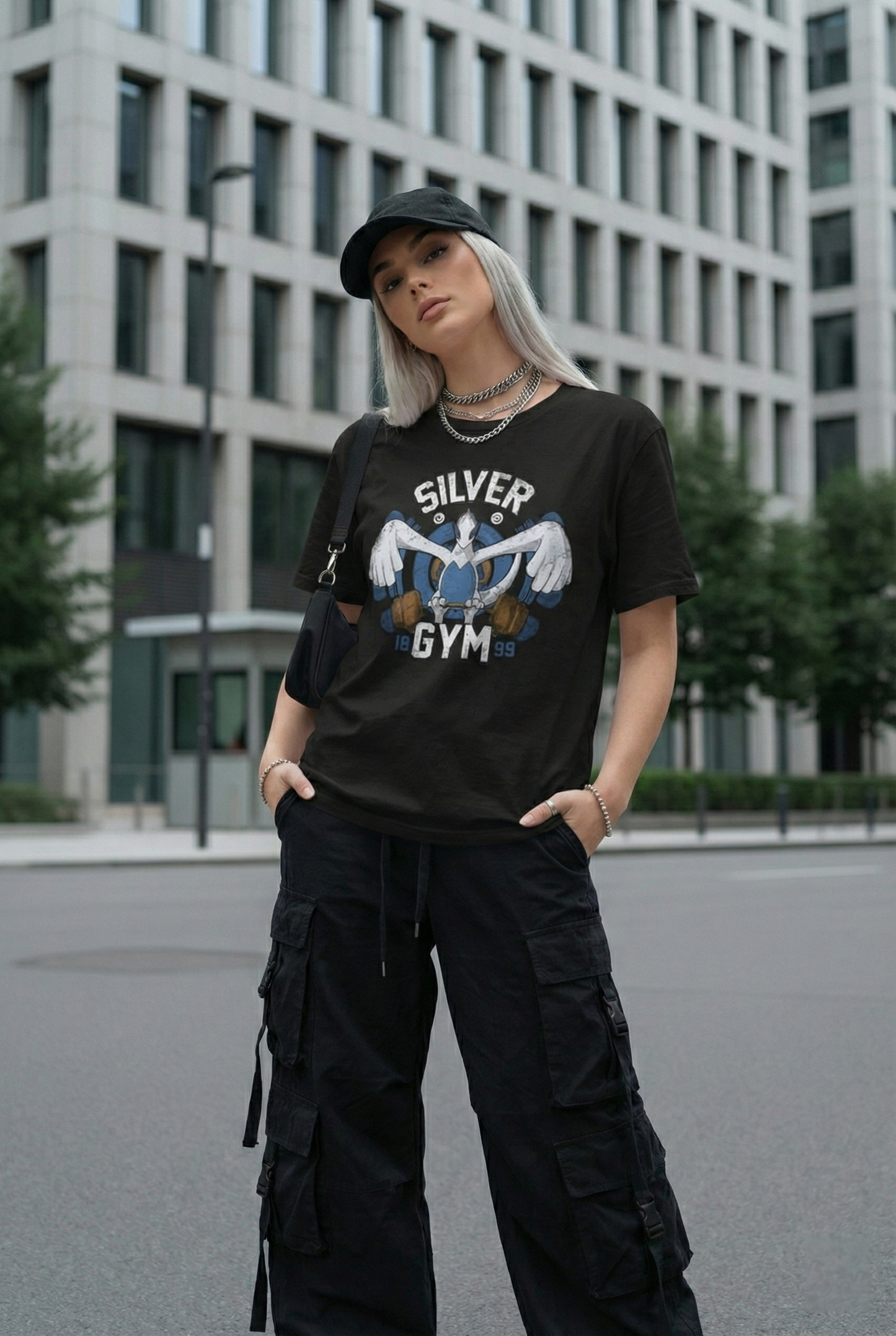 Silver Gym Legend Tee